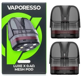 Náhradní cartridge (POD) Vaporesso Luxe X Mesh Pod 0,4ohm / 5ml (2Pack)