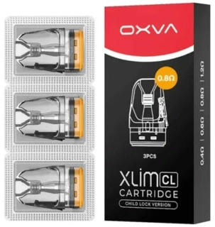 Náhradní cartridge (POD) OXVA Xlim CL/V3 Pod Top Fill cartridge 0,8ohm / 2ml (3Pack)
