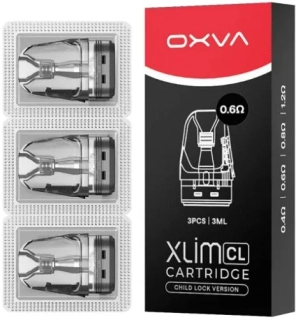Náhradní cartridge (POD) OXVA Xlim CL/V3 Pod Top Fill cartridge 0,6ohm / 2ml (3Pack)