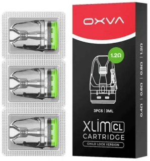 Náhradní cartridge (POD) OXVA Xlim CL/V3 Pod Top Fill cartridge 1,2ohm / 2ml (3Pack)