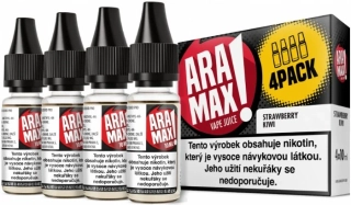 E-liquid ARAMAX 4Pack Strawberry Kiwi 4x10ml / 12mg