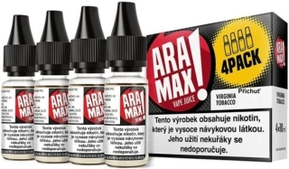 E-liquid ARAMAX 4Pack Virginia Tobacco 4x10ml / 18mg