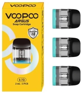 Náhradní cartridge (POD) VOOPOO ARGUS SNAP Top Fill 0,7ohm / 2ml (3Pack)