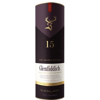 Glenfiddich 15YO 0,7l 40% (tuba)