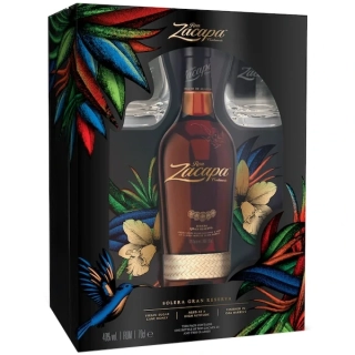 Ron Zacapa Centenario Solera Gran Reserva 0,7l 40% + 2x sklo