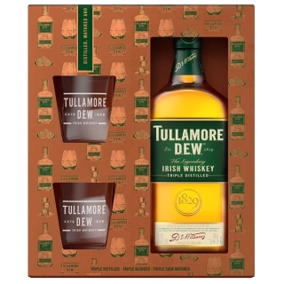 Tullamore Dew 0,7l 40% (dárkové balení 2 skleničky)