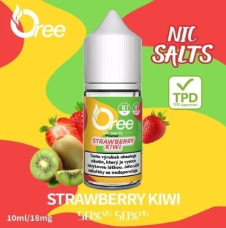 E-liquid Oree SALT Strawberry Kiwi 10ml - 18mg