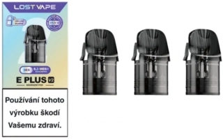 Náhradní cartridge (POD) Lost Vape E Plus V2 0,3ohm / 2ml (3Pack)