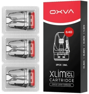 Náhradní cartridge (POD) OXVA Xlim CL/V3 Pod Top Fill cartridge 0,4ohm / 2ml (3Pack)