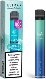 Elektronická cigareta Elf Bar ELFA 500mAh Kiwi Passion Fruit Guava 20mg