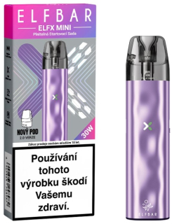 Elektronická cigareta Elf Bar ELFX Mini 1000mAh Lilac