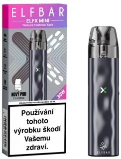 Elektronická cigareta Elf Bar ELFX Mini 1000mAh Grey