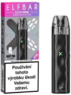 Elektronická cigareta Elf Bar ELFX Mini 1000mAh Black