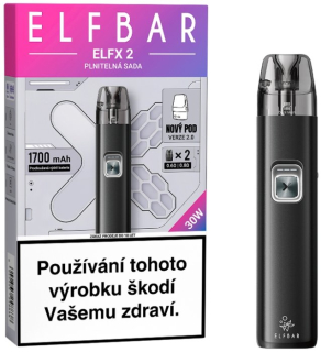 Elektronická cigareta Elf Bar ELFX 2 1700mAh Matte Black
