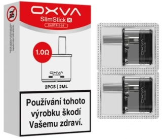 Náhradní cartridge (POD) OXVA SLIMSTICK X 1ohm / 2ml (2Pack)