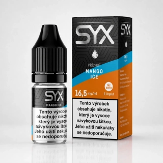 E-liquid SYX NS MANGO ICE 10ml - 16,5mg
