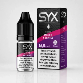 E-liquid SYX NS MIXED BERRIES 10ml - 16,5mg