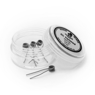 Předmotané spirálky VapingCoil DL Twisted SS316 0.4ohm / 4ks