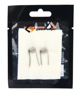 Předmotané žhavící spirálky GeekVape Clapton 2ks + vata