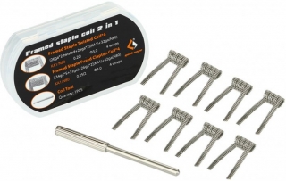 Předmotané žhavící spirálky GeekVape Framed Staple 2v1 - 8ks