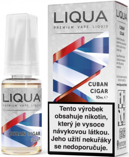E-liquid LIQUA Cuban Cigar 10ml / 0mg