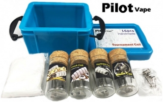Sada předmotaných spirálek PilotVape Handmade Tournament