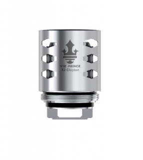 Náhradní atomizér Smoktech TFV12 Prince V12 Prince - X2 Clapton 0,4ohm